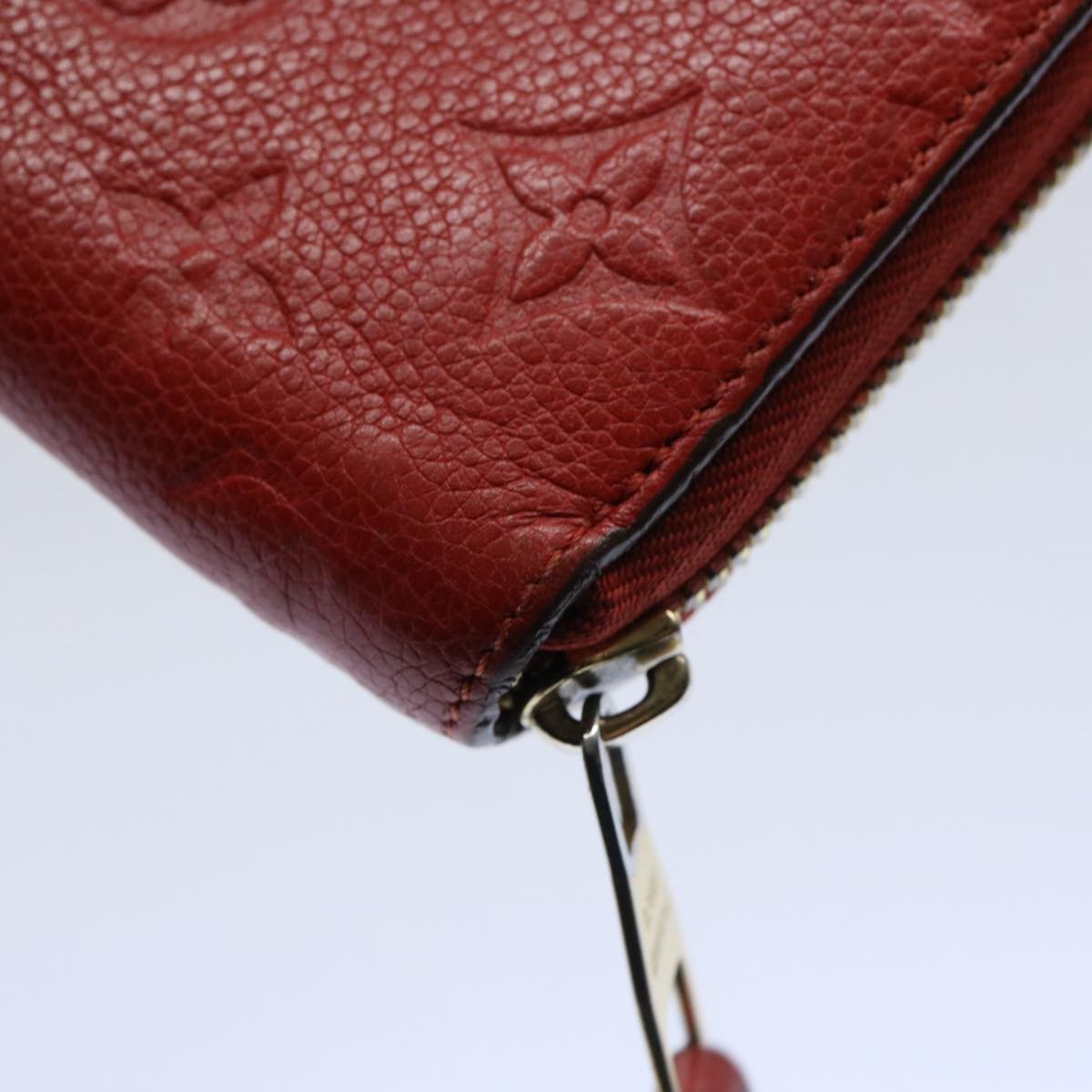 Louis Vuitton Portefeuille zippy Monogramme Empreinte Monogramme Empreinte, RED, LEATHER, Wallets