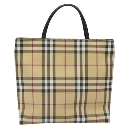 Burberry Nova Check Tote canvas check pattern, BEIGE, CANVAS, Tote bag