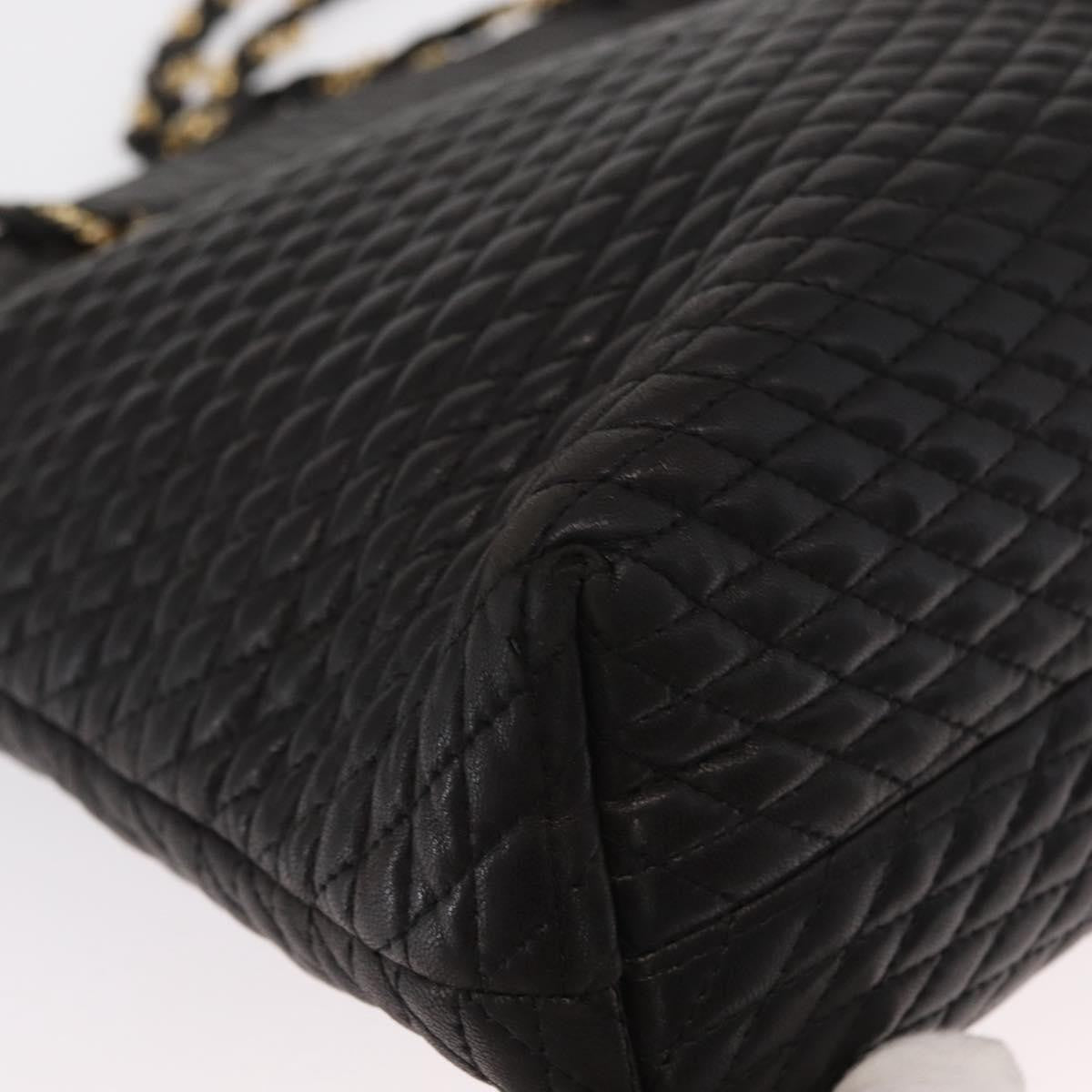 Bally Vintage Shoulder Bag Leather, Black, Leather, Shoulder Bag