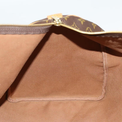 Louis Vuitton Keepall Bag Monogram Canvas, BROWN, CANVAS, Travel bag
