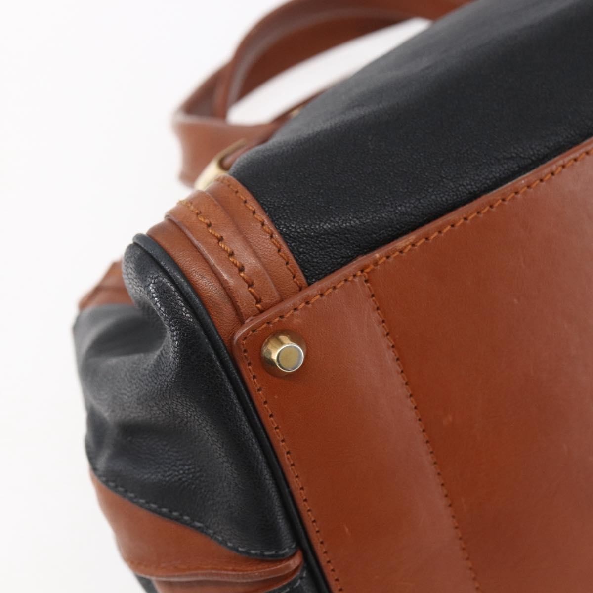 Chloe Alice Satchel Leather, BROWN, LEATHER, Handbag