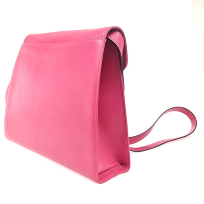 Salvatore Ferragamo Vintage Shoulder Bag Leather, PINK, LEATHER, Shoulder bag