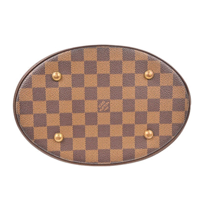Louis Vuitton Marais Bucket Bag Damier, BROWN, CANVAS, Tote bag