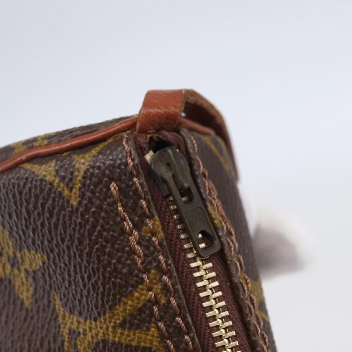 Louis Vuitton Papillon Pochette Monogram Canvas, Brown, Canvas, Clutch