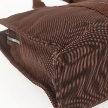 Hermes Fourre-tout Herline Canvas, BROWN, CANVAS, Tote bag