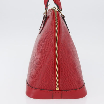Louis Vuitton Alma Handbag Epi Leather, Red, Leather, Handbag