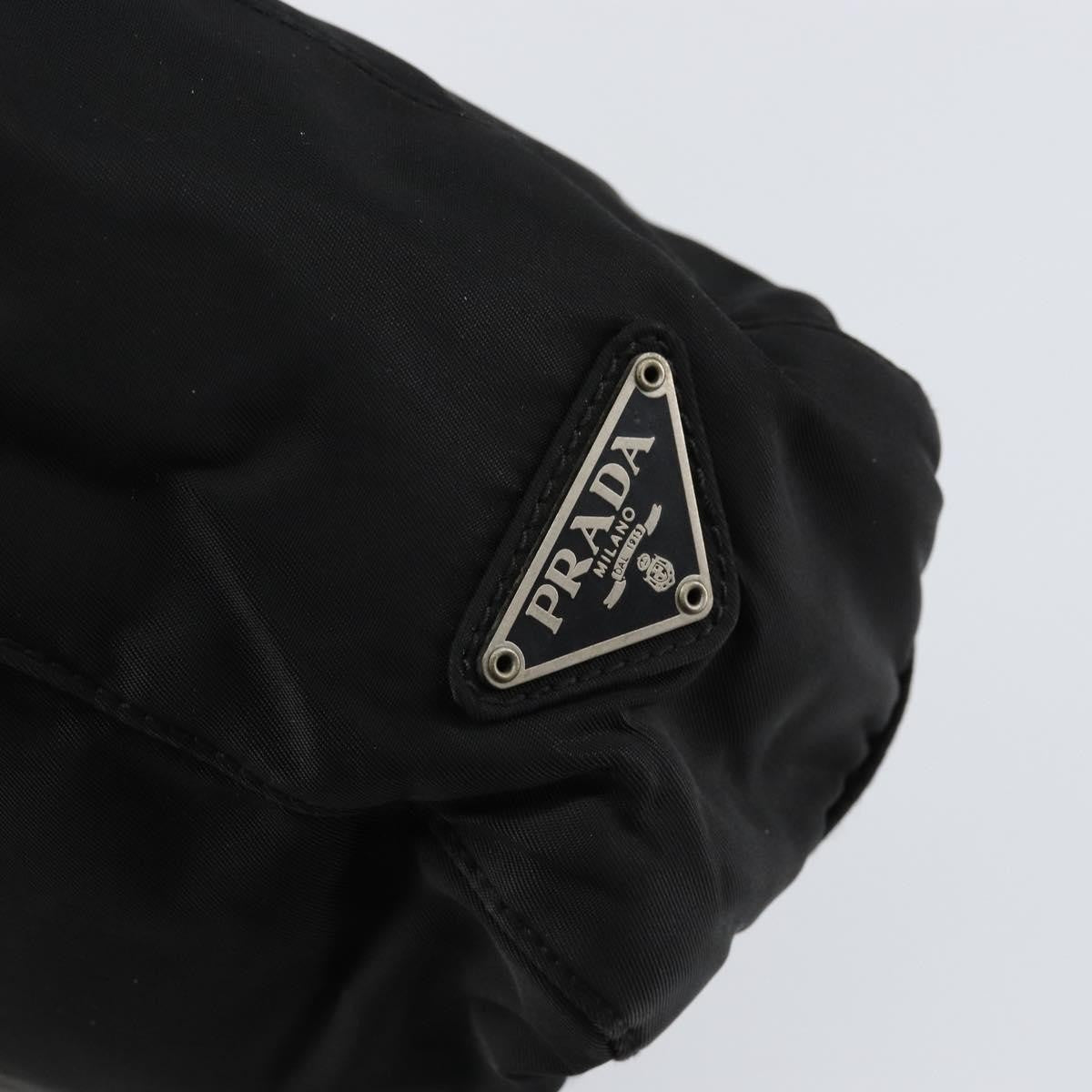 Prada Vintage Tote Tessuto, Black, Nylon, Tote Bag
