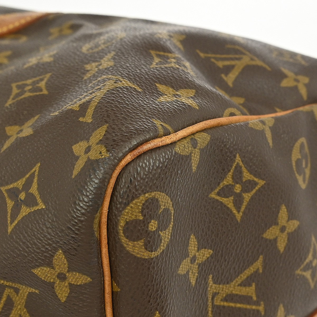 Louis Vuitton Keepall Bandouliere Bag Monogram Canvas, BROWN, CANVAS, Travel bag