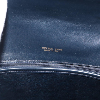 Celine C Sulky Shoulder bag Canvas, NAVY, CANVAS, Shoulder bag