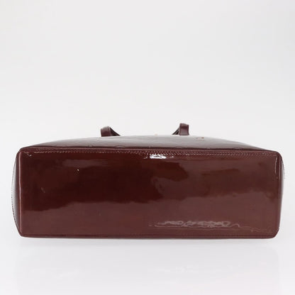 Louis Vuitton Wilshire Handbag Monogram Vernis, RED, PATENT_LEATHER, Tote bag