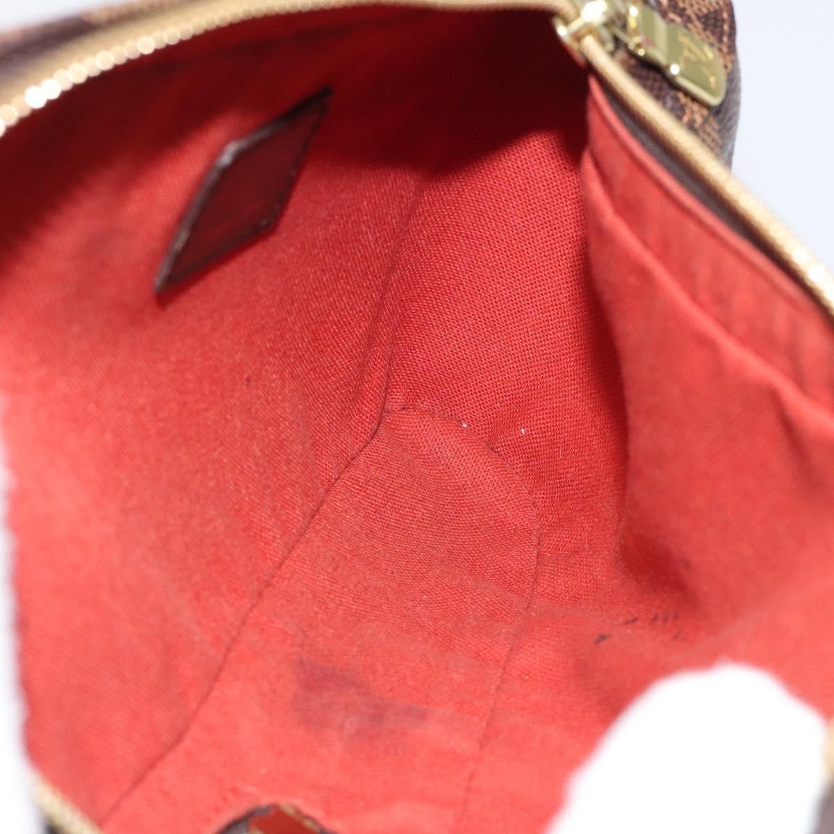 Louis Vuitton Geronimos Waist Bag Damier, BROWN, CANVAS, Shoulder bag