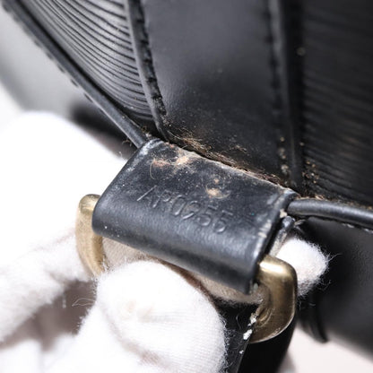 Louis Vuitton Randonnee Backpack Epi Leather, Black, Leather, Shoulder Bag