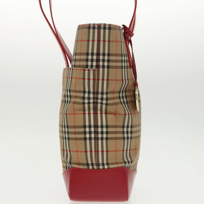 Burberry Nova Check Tote canvas check pattern, BEIGE, CANVAS, Tote bag