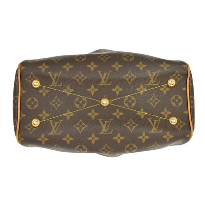 Louis Vuitton Tivoli Handbag Monogram Canvas, Brown, Canvas, Handbag