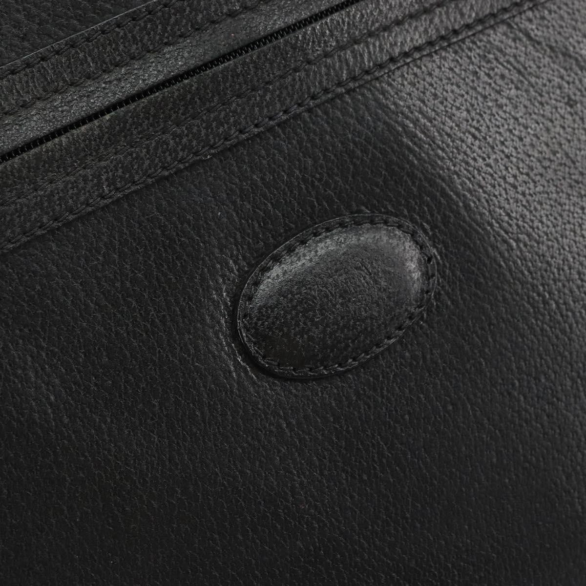 Gucci Vintage clutch Bag Leather, BLACK, LEATHER, Clutche & pouche