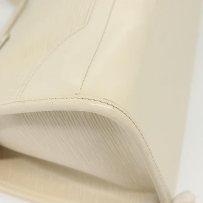 Louis Vuitton Madeleine Handbag Epi Leather, WHITE, LEATHER, Handbag