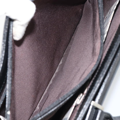 Burberry Vintage tote bag Leather, BLACK, LEATHER, Tote bag
