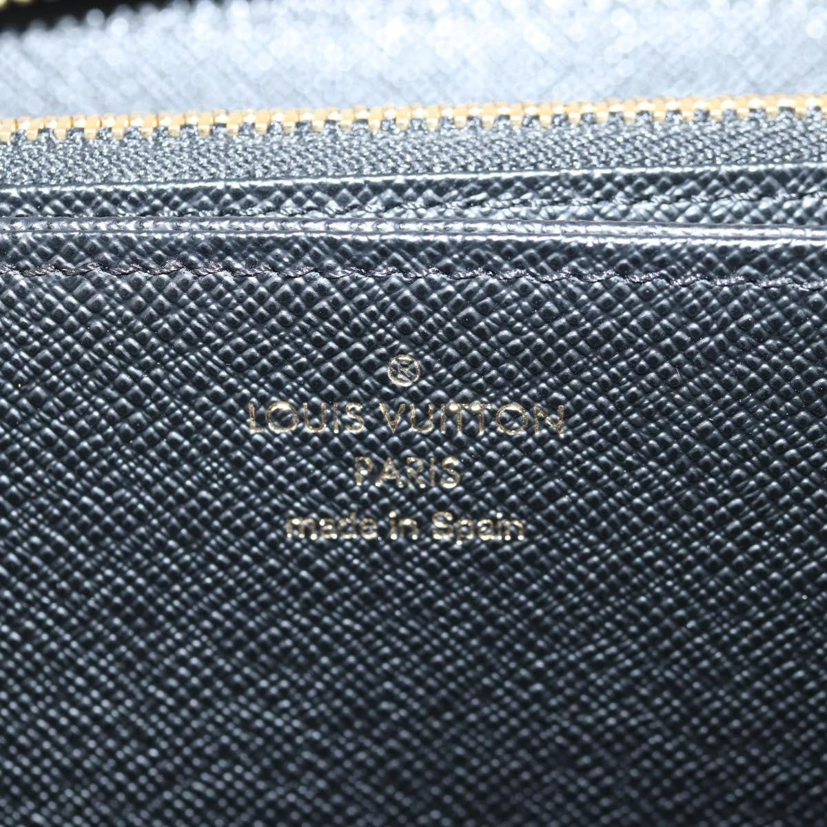 Louis Vuitton Zippy Wallet NM Monogram Canvas, BLACK, CANVAS, Wallets