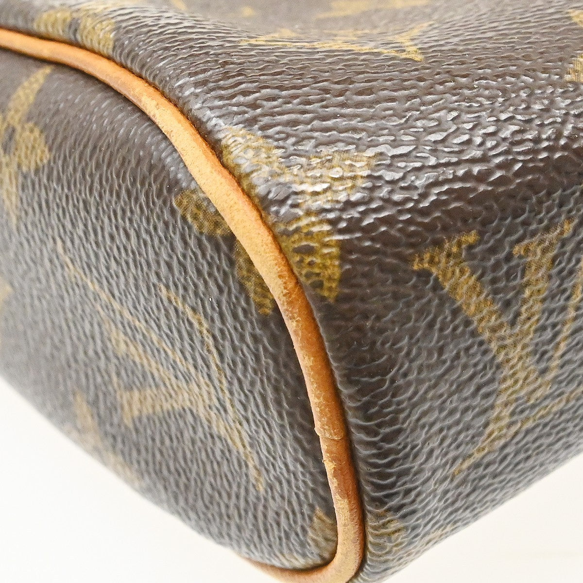 Louis Vuitton Sonatine Handbag Monogram Canvas, Brown, Canvas, Handbag