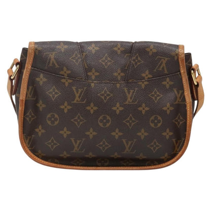 Louis Vuitton Menilmontant Handbag Monogram Canvas, BROWN, CANVAS, Shoulder bag