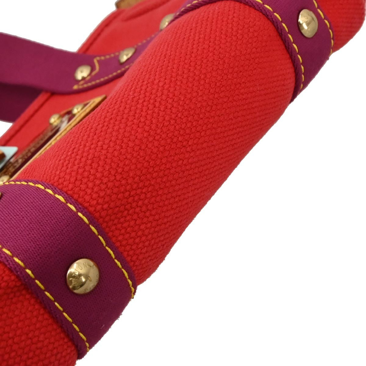 Louis Vuitton Antigua Tote Canvas, Red, Canvas, Tote Bag