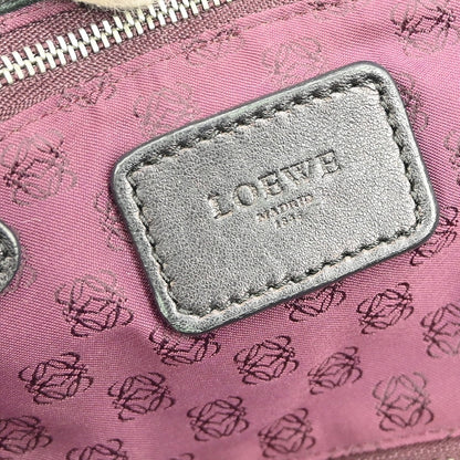 Loewe Aire Hobo Patent, BLACK, PATENT_LEATHER, Handbag