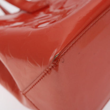 Louis Vuitton Wilshire Handbag Monogram Vernis, ORANGE, PATENT_LEATHER, Tote bag