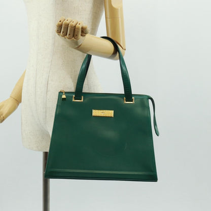 Christian Dior Vintage Handbag Leather, GREEN, LEATHER, Handbag