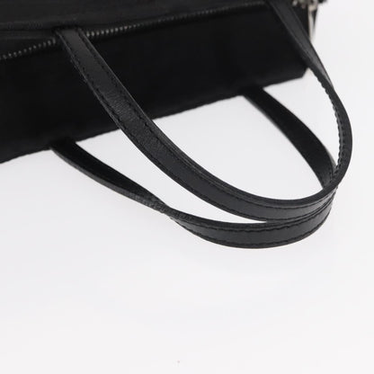 Fendi Vintage Handbag Canvas, Black, Canvas, Handbag