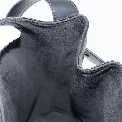 Louis Vuitton Vintage Sac d'Epaule Handbag Epi Leather, BLACK, LEATHER, Handbag