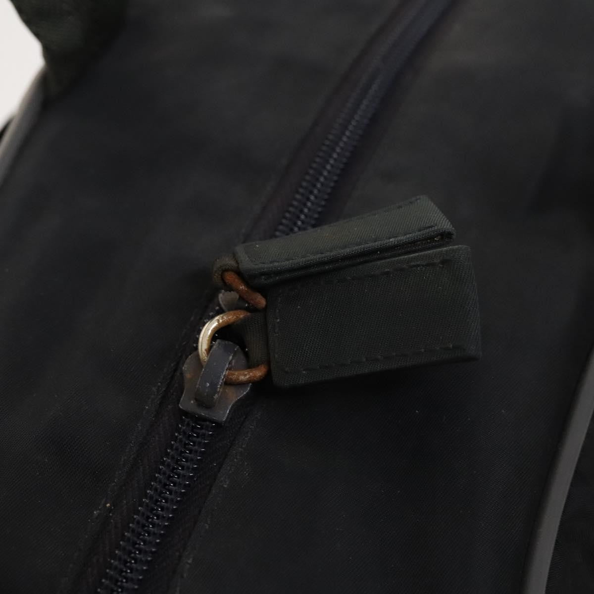 Prada Vintage Boston Bag Nylon, BLACK, NYLON, Travel bag