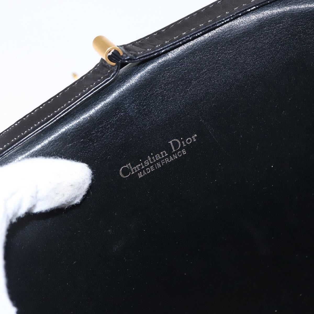 Christian Dior Vintage Shoulder Bag Nylon, BLACK, NYLON, Shoulder bag
