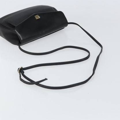 Givenchy Vintage 4G shoulder bag Leather, BLACK, LEATHER, Shoulder bag