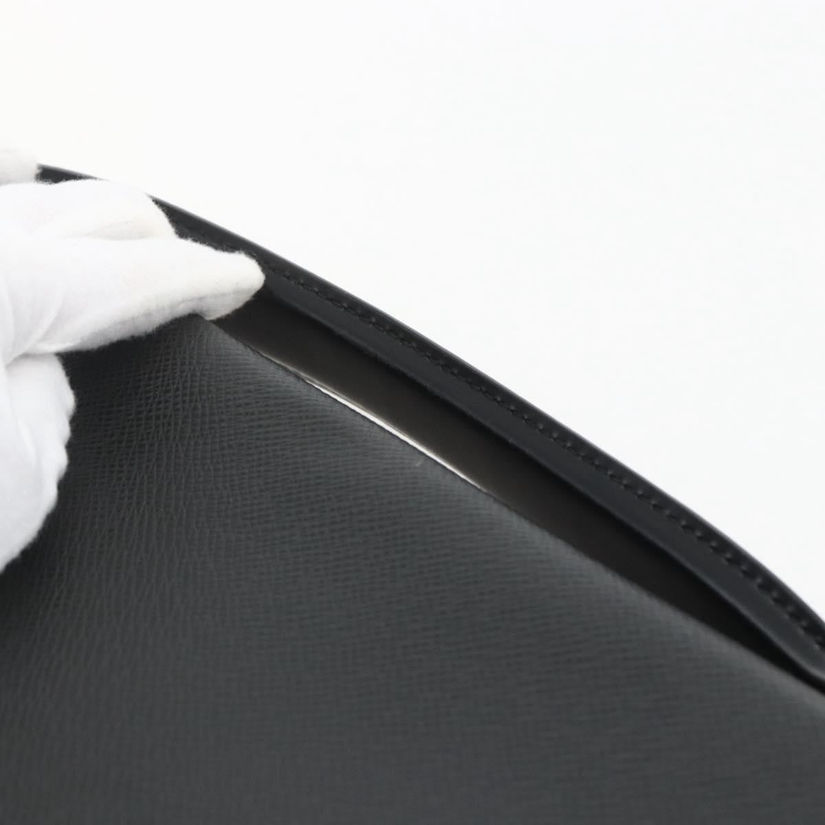 Louis Vuitton Porte-Documents Angara Briefcase Taiga Leather, GRAY, LEATHER, Briefcase