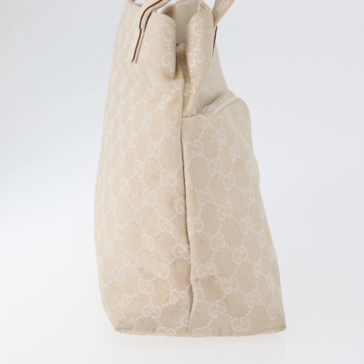 Gucci Double Pocket Tote GG Canvas, ECRU, CANVAS, Handbag