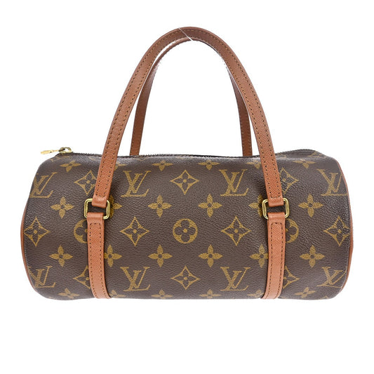 Louis Vuitton Papillon Handbag Monogram Canvas, Brown, Canvas, Handbag