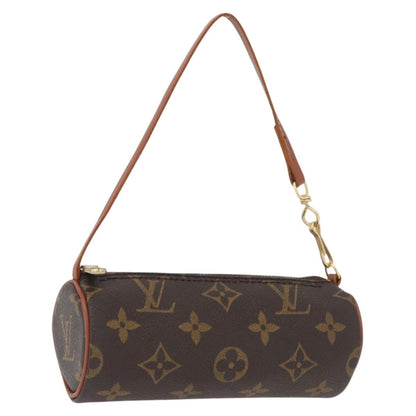 Louis Vuitton Papillon Pochette Monogram Canvas, BROWN, CANVAS, Clutche & pouche
