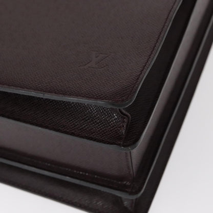 Louis Vuitton Pilot Briefcase Taiga Leather, BROWN, LEATHER, Briefcase