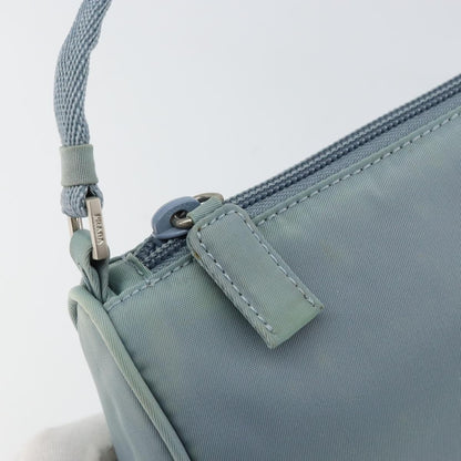 Prada Pochette Shoulder Bag Tessuto, BLUE, NYLON, Clutche & pouche