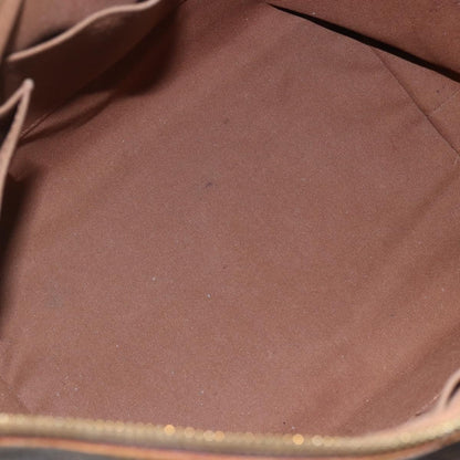 Louis Vuitton Palermo Handbag Monogram Canvas, BROWN, CANVAS, Tote bag
