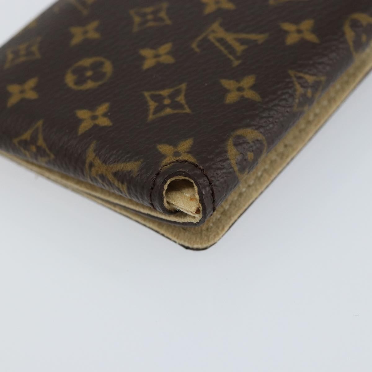 Louis Vuitton CASE JEWELRY BOX Canvas, BROWN, CANVAS, Wallets