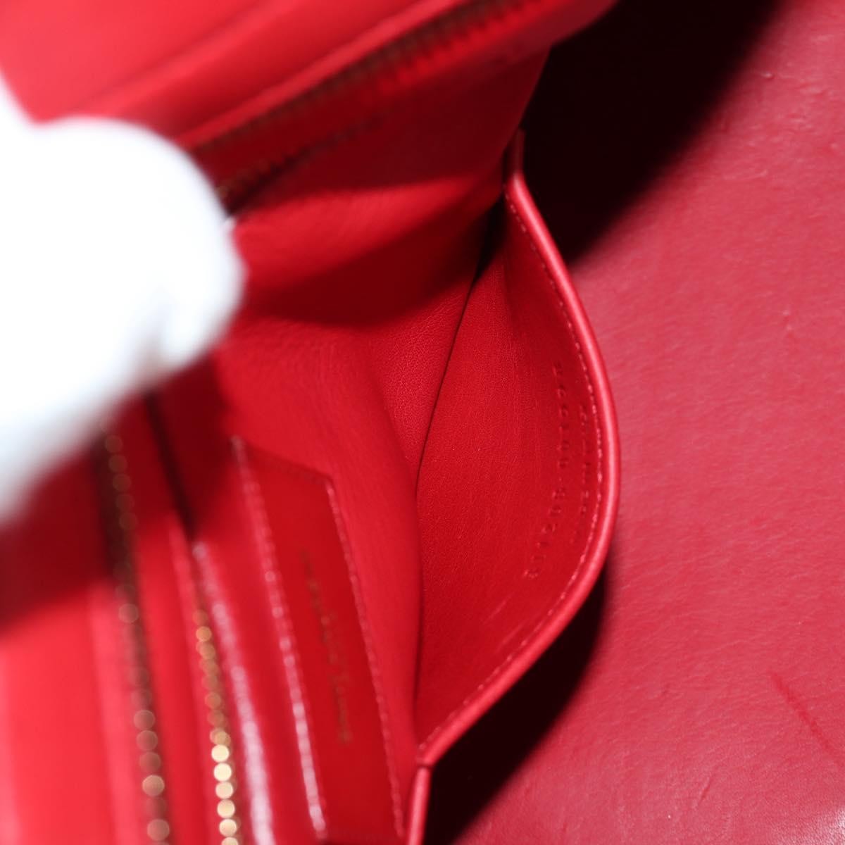 Saint Laurent Classic Y Cabas Leather, RED, LEATHER, Handbag