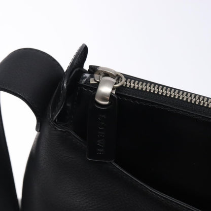 Loewe Vintage Shoulder Bag Leather, BLACK, LEATHER, Shoulder bag