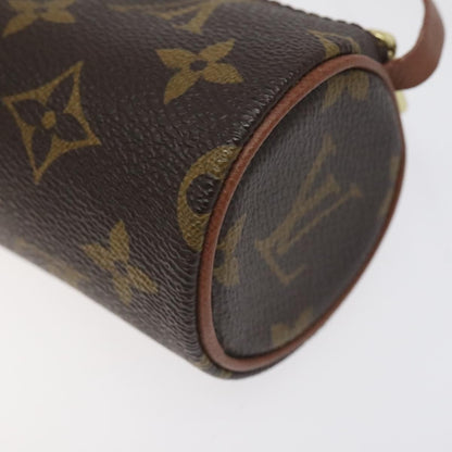 Louis Vuitton Papillon Pochette Monogram Canvas, BROWN, CANVAS, Handbag