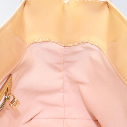 Louis Vuitton Vernis Houston Bag labellov, YELLOW, LEATHER, Handbag