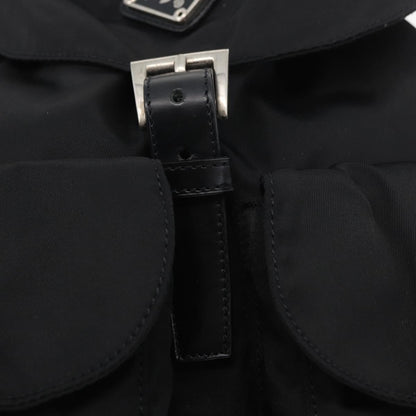 Prada Sac à dos Re-nylon nylon, Black, Nylon, Backpack