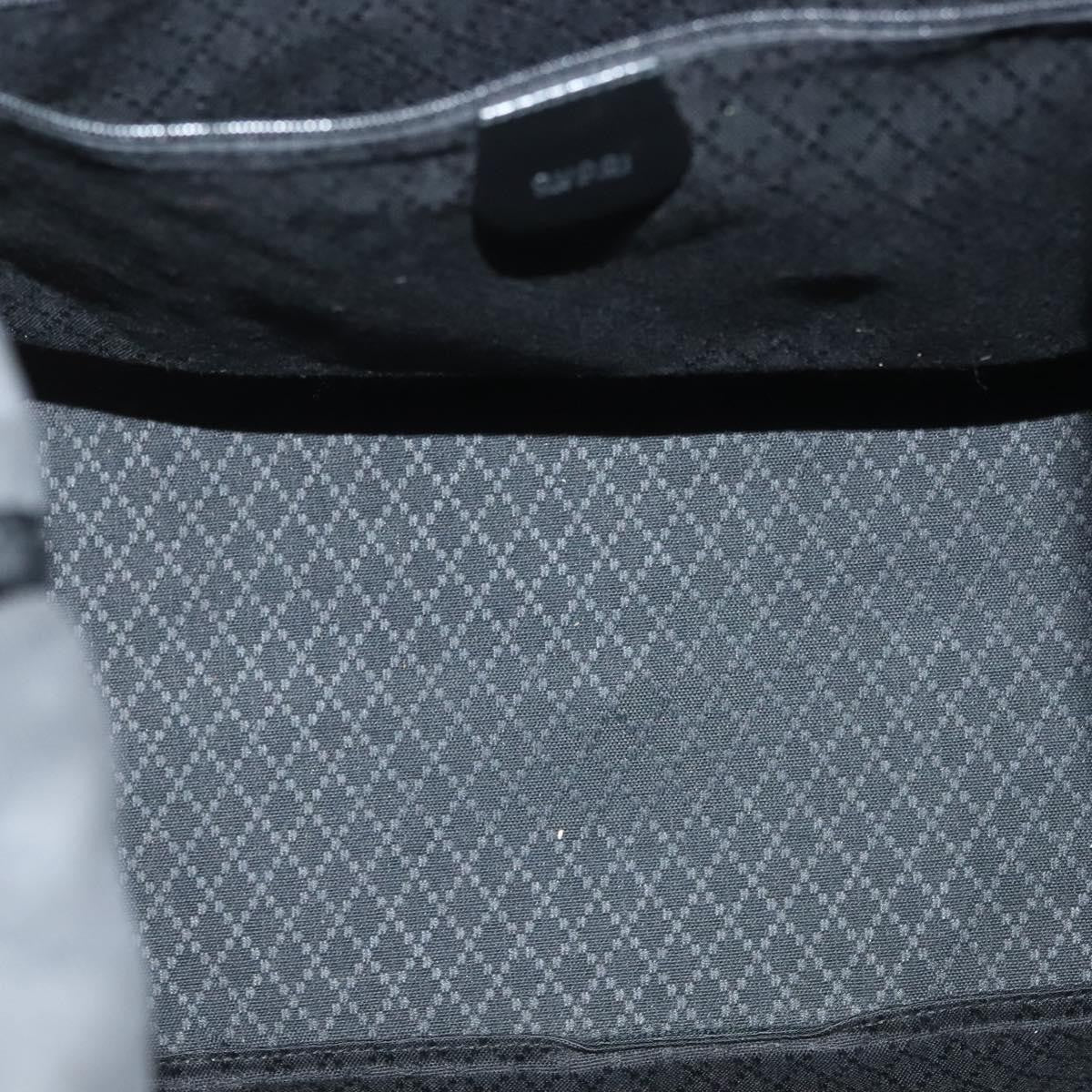 Gucci Bamboo Daily Tote Leather, BLACK, NYLON, Tote bag