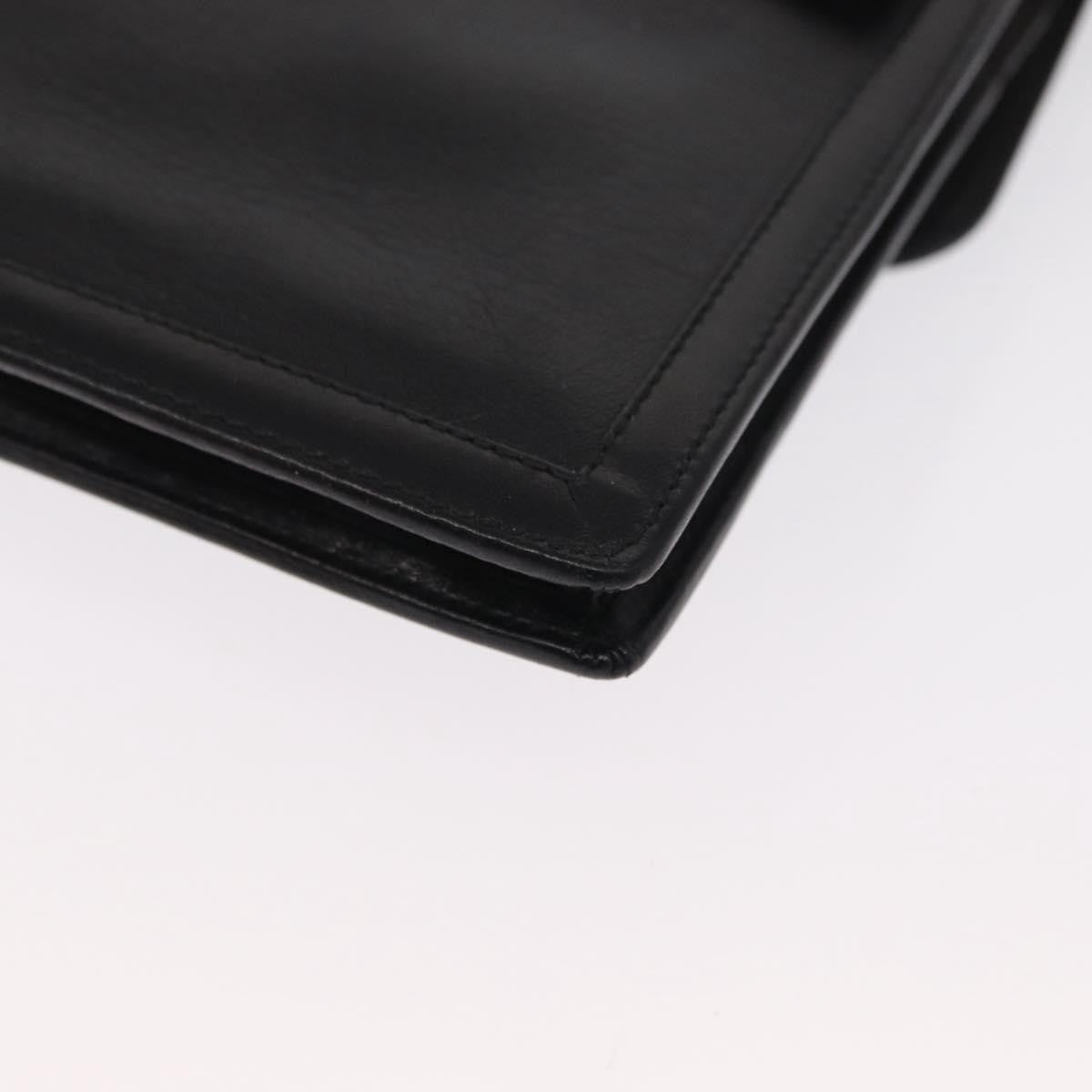 Christian Dior Clutch bag Leather, BLACK, LEATHER, Clutche & pouche