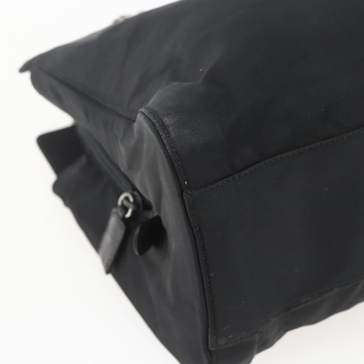 Prada Vintage Shoulder Bag Tessuto, BLACK, NYLON, Shoulder bag