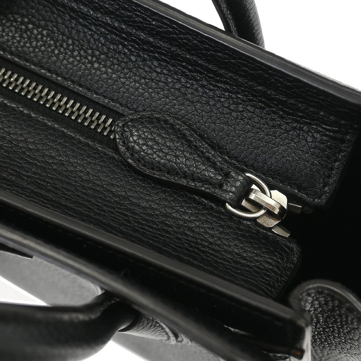 Celine Luggage Bag Grainy Leather, BLACK, LEATHER, Handbag